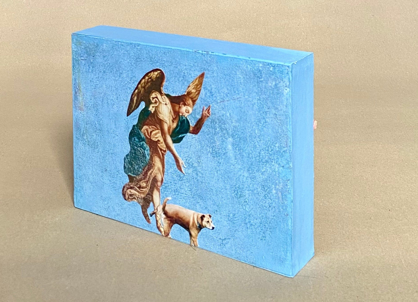 Greetings from Italy©, Angels & dogs, Collage