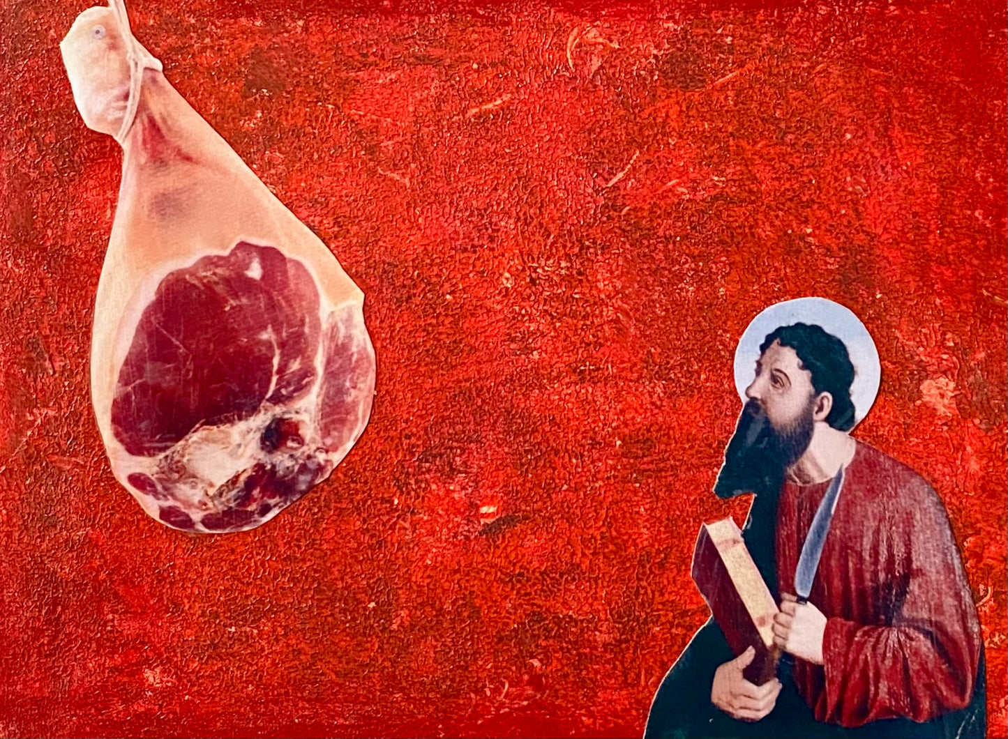 Greetings from Italy©, Santi & Prosciutti, Collage