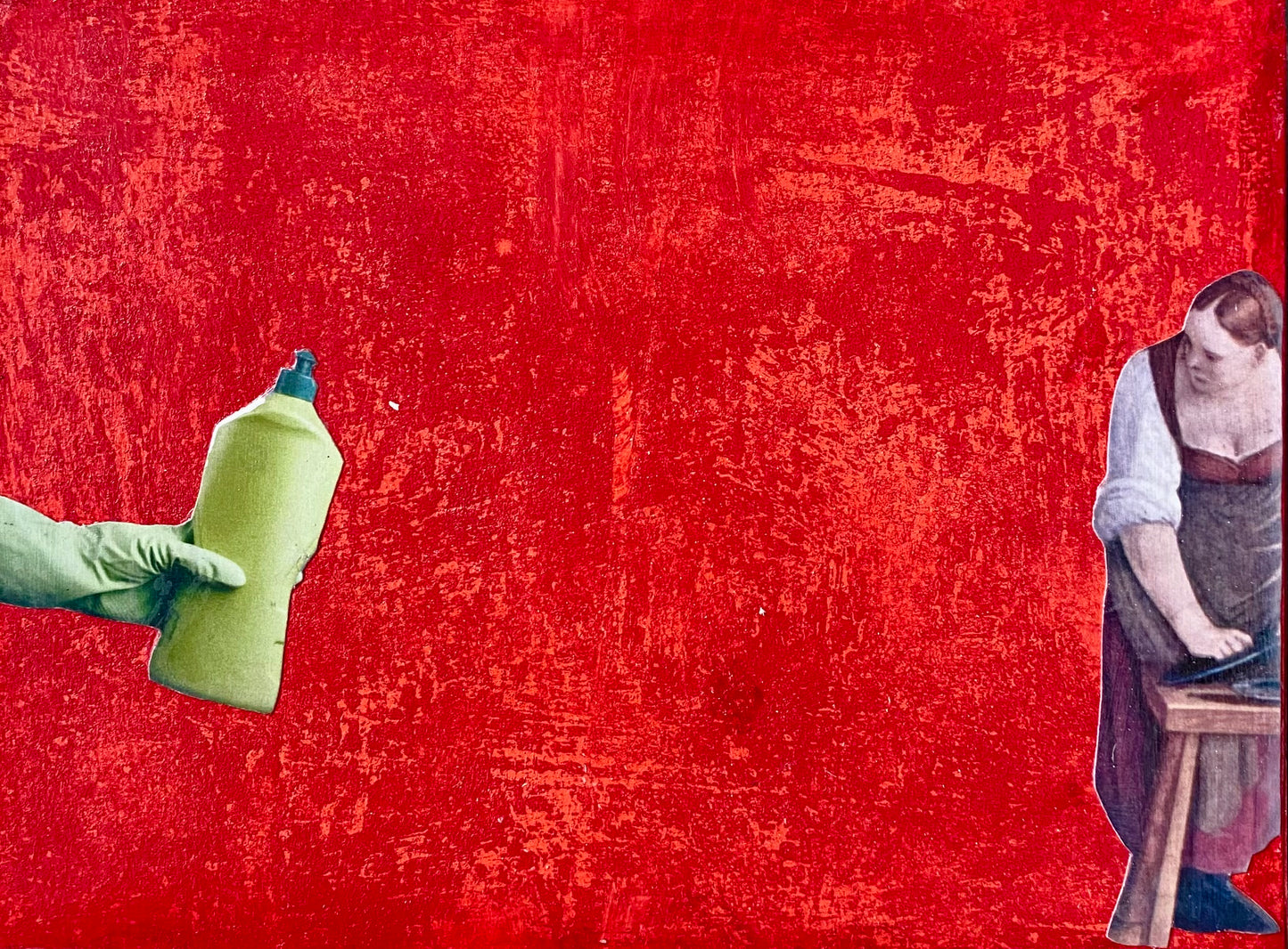 Greetings from Italy©, Vita da casalinga, Collage, www.lidiafiabane.com