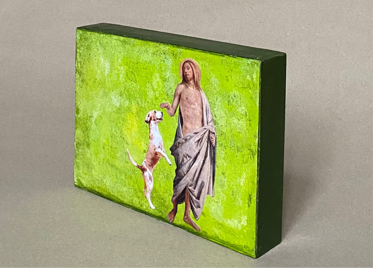 Greetings from Italy©, Noli me tangere, Collage, www.lidiafiabane.com