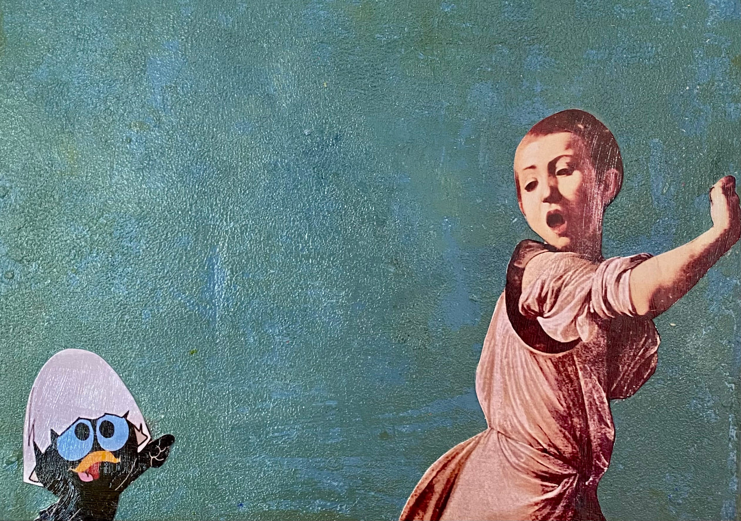 Greetings from Italy©, Piccolo e nero, Collage