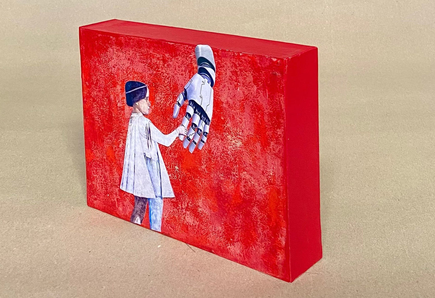 Greetings from Italy©, Dammi la mano, Collage