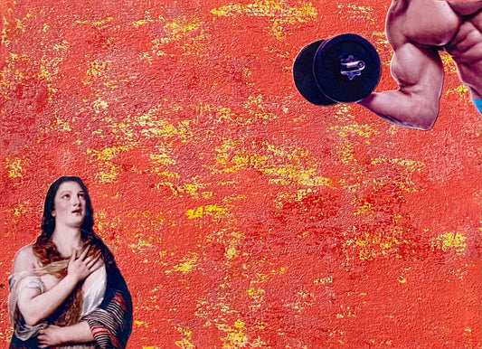 Greetings from Italy©, Maddalena & Bodybuilding, Collage