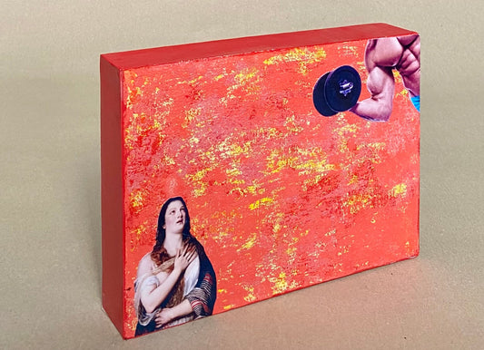 Greetings from Italy©, Maddalena & Bodybuilding, Collage