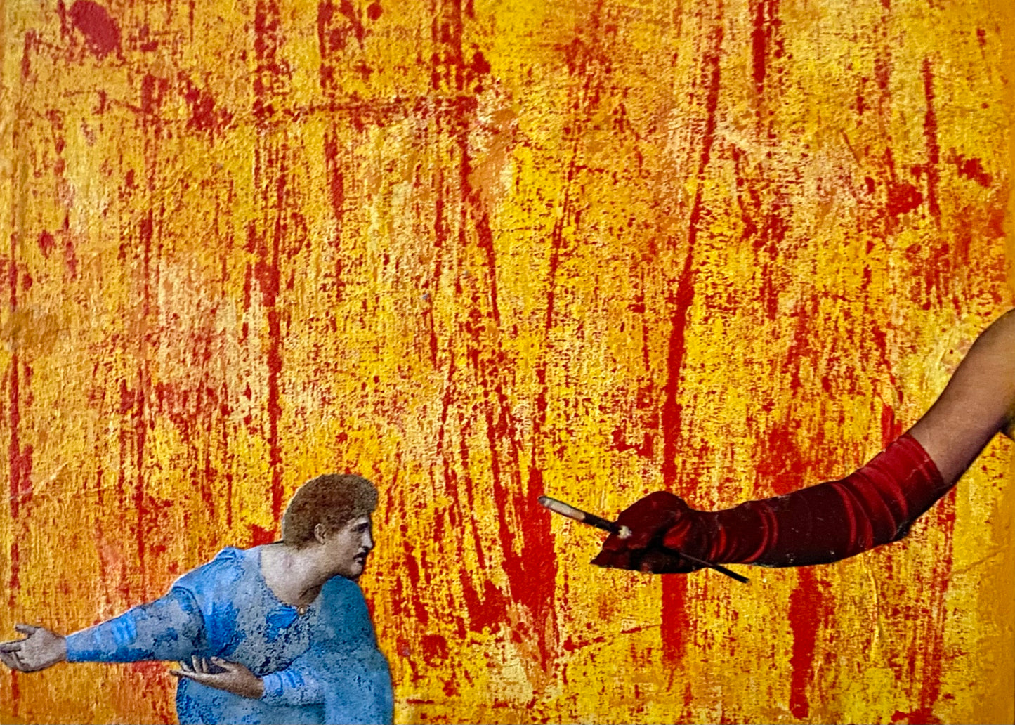 Greetings from Italy©, L’ Invitata, Collage