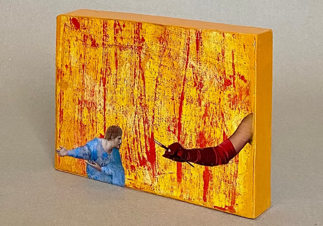 Greetings from Italy©, L’ Invitata, Collage