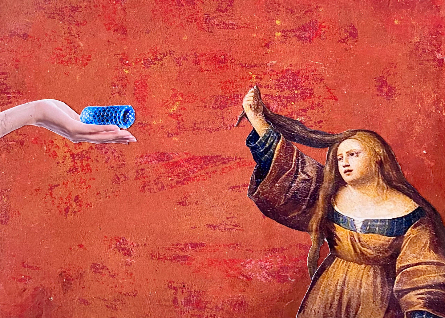 Greetings from Italy©, Messa in piega, Collage